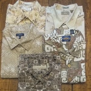5 Button Front Men's Casual Shirts